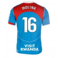 Stroje piłkarskie Atletico Madrid Nahuel Molina #16 Koszulka Trzeciej dla damskie 2025-26 Krótki Rękaw